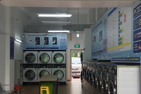 Image Credit: WonderWash Laundromat Punggol