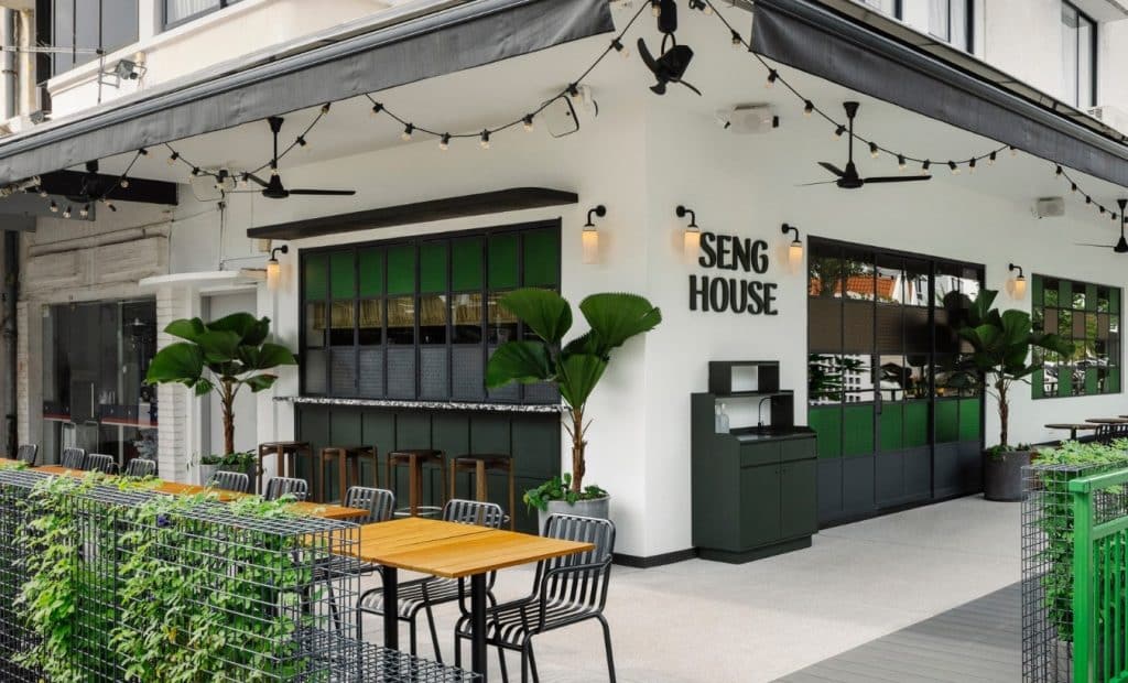Seng House Cafe In Katong