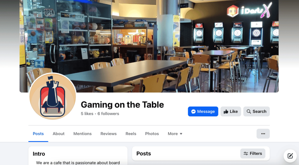 Gaming On The Table Cafe Near Yishun