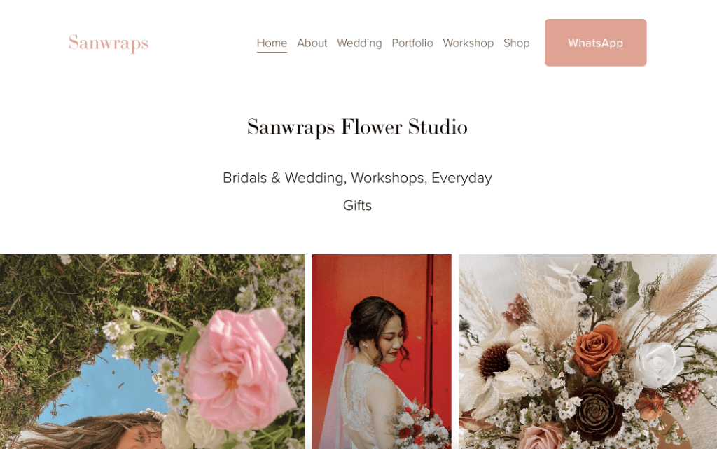 Sanwraps Flower Studio Florist Woodlands