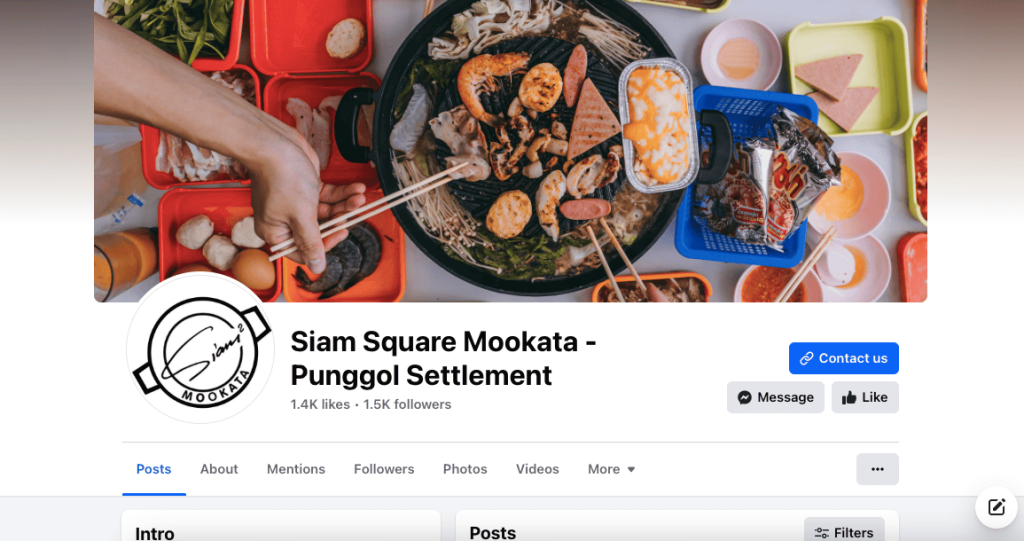 Siam Square Mookata Thai Food In Punggol