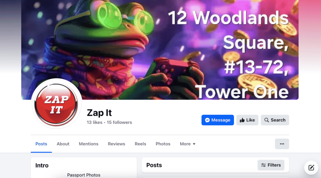 Zap It Printing Shops Woodlands