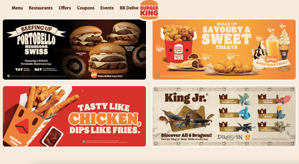 Burger King Plaza Singapura Burger Orchard