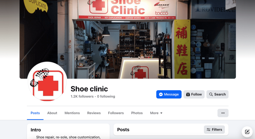 Shoe Clinic Shoe Repair In Tampines