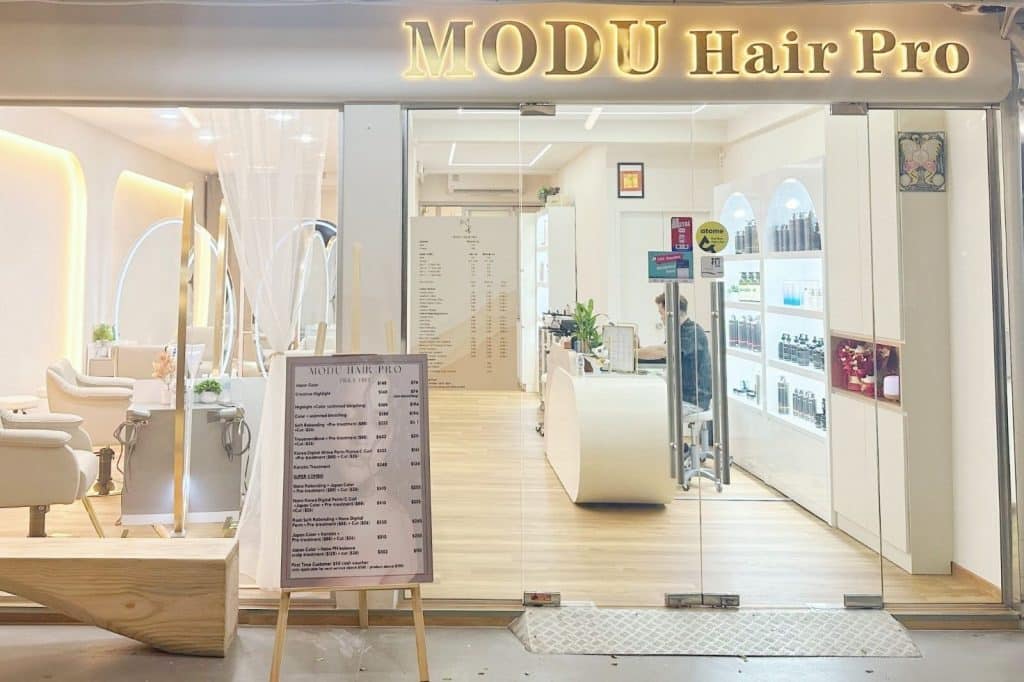 MODU Best Hair Salon Serangoon