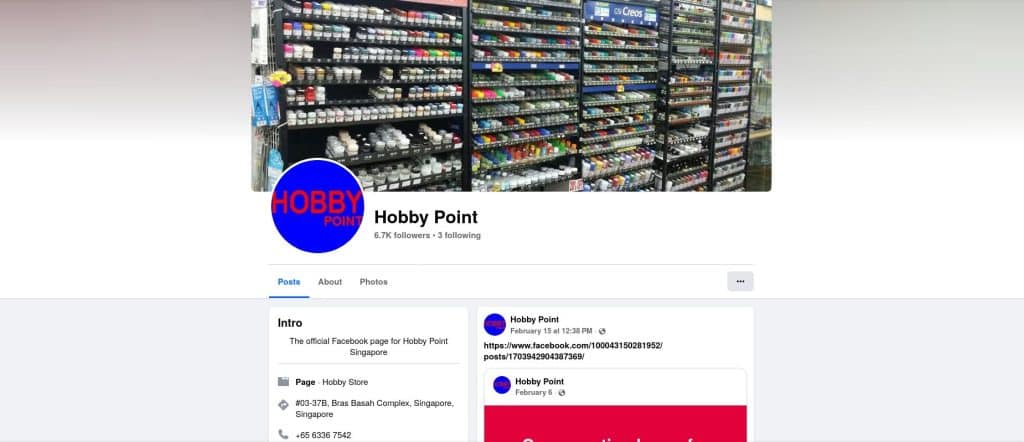 Hobby Point Best Toy Shop Bugis