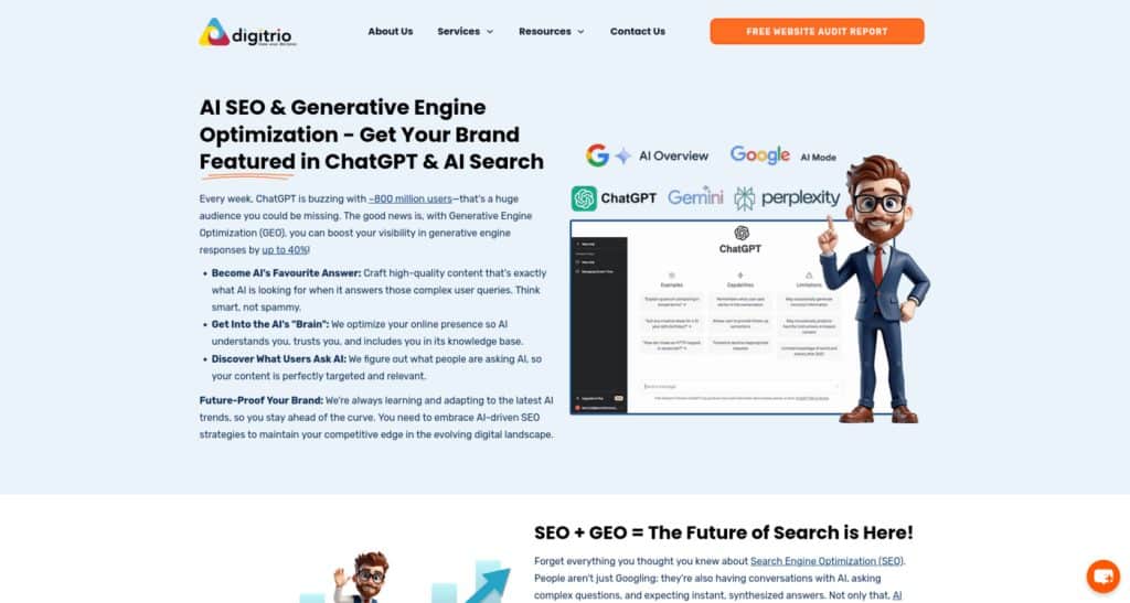 Digitrio GEO Agency Singapore