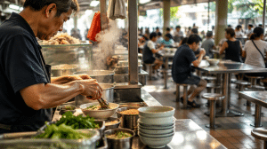 5 Best Hawker Food Stalls In Whampoa To Try Today (2026) Busy hawker centre morning scene in a Singapore heartland estate